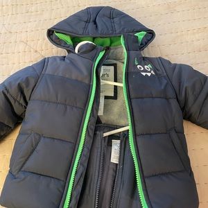 Carter’s 18 mo Snow bib and jacket set